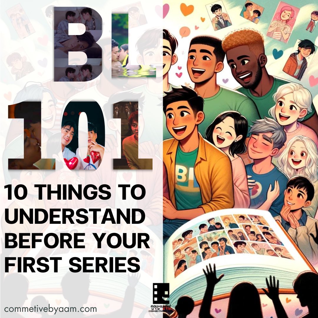 commetivebyaam's tweet photo. BL101: As you venture into the world of Boys Love (BL) series, a genre that explores romantic relationships between male characters, there are several aspects to consider. Read more https://t.co/fPDRztTnq9
#BL101 #commetivebyaam #AamAnusorn #BLseries #BL #Boyslove https://t.co/V0ti1o5gBd