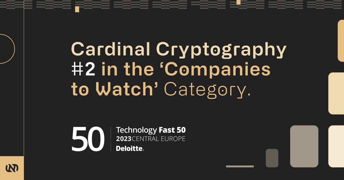 Cardinal Cryptography tweet media