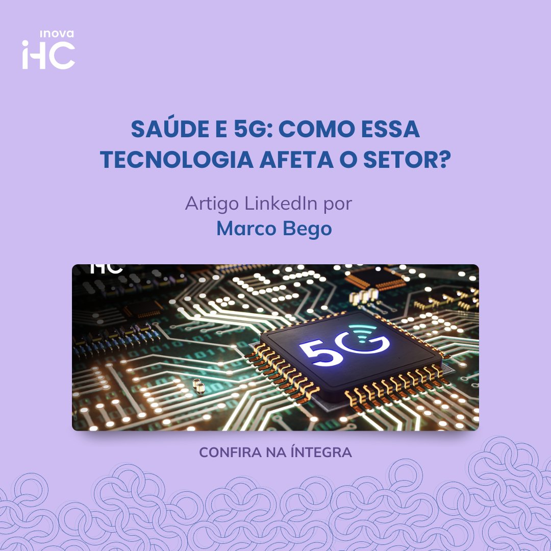 inovahcfmusp's tweet photo. Descubra o #FuturoDaSaúde com a #Tecnologia5G! Nosso novo artigo, assinado por @MarcoBego1 , Diretor Executivo do #InovaHC, explora as #SoluçõesInovadoras que essa tecnologia torna possível e menciona o projeto revolucionário #OpenCare5G. Leia agora: https://t.co/3OhSsji8UP https://t.co/x7nzOWtc4a