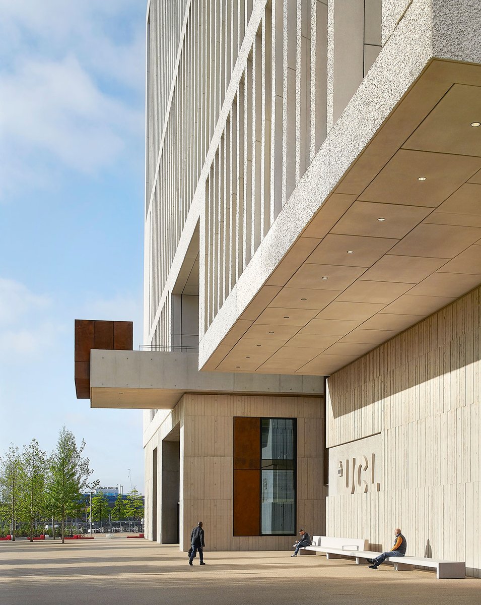 concretecentre's tweet photo. “The building is like a university in itself.” #CQAutumn takes a tour of #UCL’s Marshgate building by @_SW_News, a world-leading academic space encased in crafted concrete #concretequarterly. https://t.co/dgVJz1fwT0 https://t.co/qmiSxvDSyD