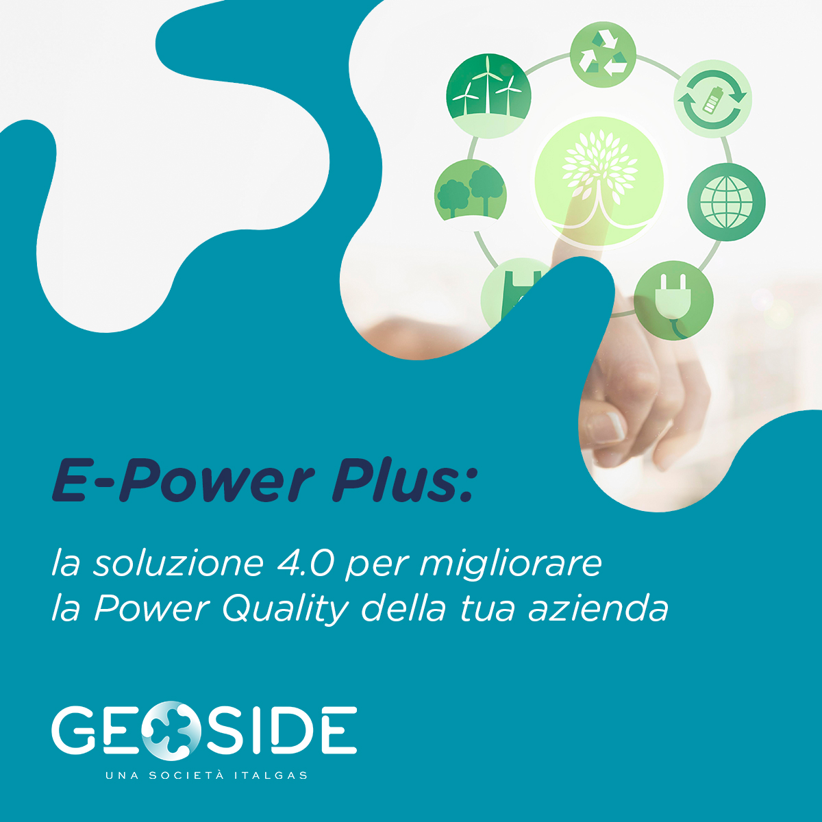 💡Risparmia e migliora la qualità dell'energia della tua azienda con E-Power Plus di Geoside: minimizza le perdite, ottimizza i consumi e riduce le emissioni 📊 Scopri di più: bit.ly/Geoside_EPower… #Geoside #EfficenzaEnergetica #Sostenibilità