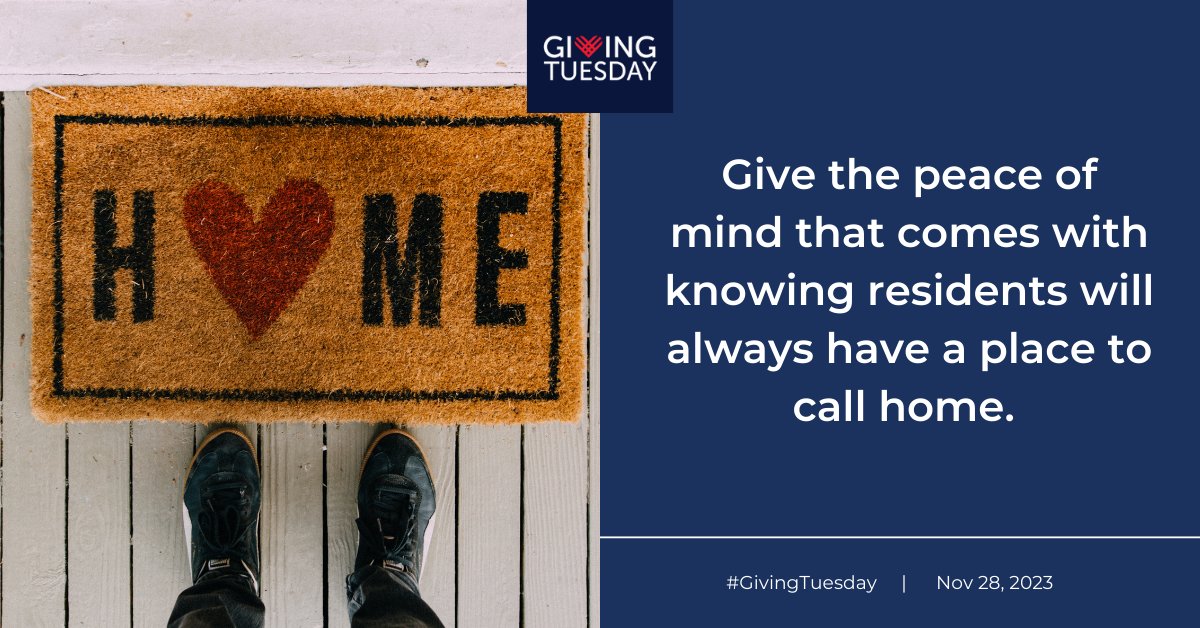 There is an increased need for Benevolent Care. That’s why your support is more important than ever. During this holiday season, join us in giving the peace of mind that comes with knowing our resident family will always have a place to call home. asbury.org/foundation/don…