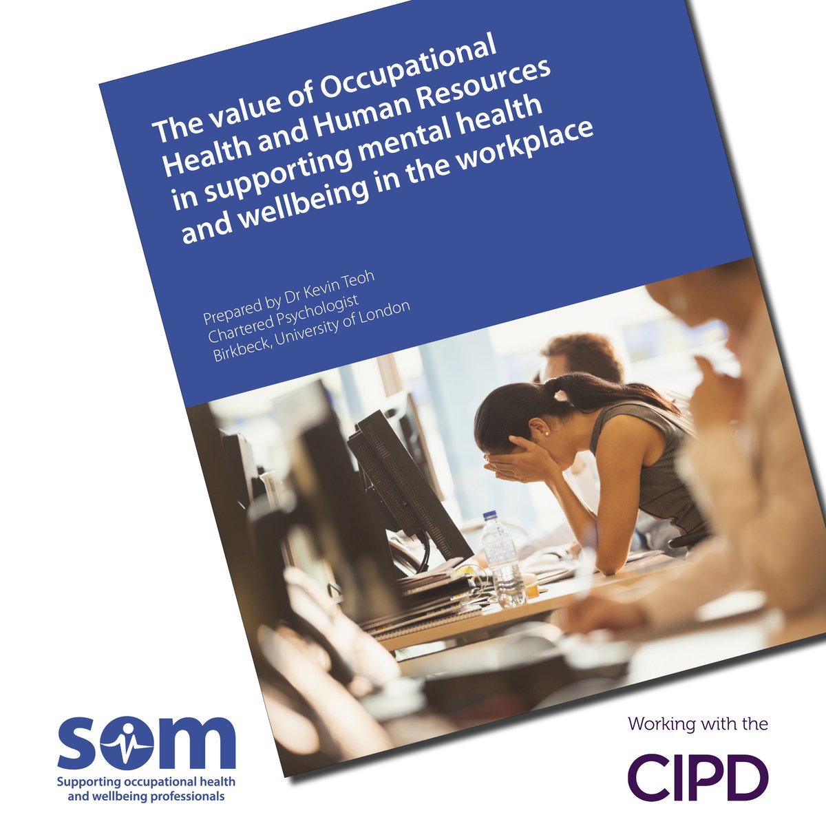 Today we have launched a new report “The Value of Occupational Health and Human Resources in supporting mental health and wellbeing in the workplace”. Produced in association with @Meddbase som.org.uk/new-report-adv… #occupationalhealth #wellbeing #hr #mentalhealth