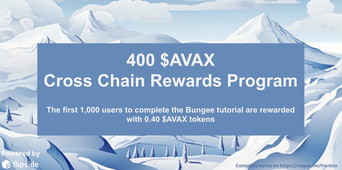 🔺Attention Degens🔺 

Don't fade Avalache's first CLOB <a href="/dexalot/">Dexalot</a>   

There are still 500 reward slots for our Dexalot Rewards Program  

That's 200 $AVAX waiting to be claimed.

Hit the Slopes, place your first trade, and earn some red coin 👇

slopes.fm/Dexalot