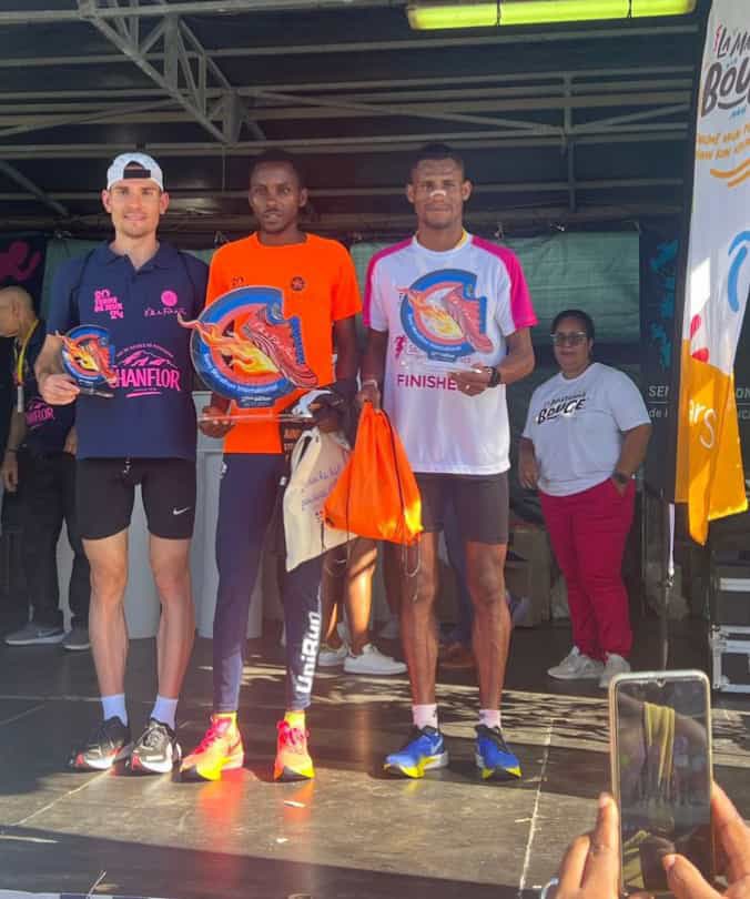 Congratulations Felicien Muhitira  for winning the 37th Edition of Half Marathon of Fort-de-France We celebrate you. Continue making us proud.