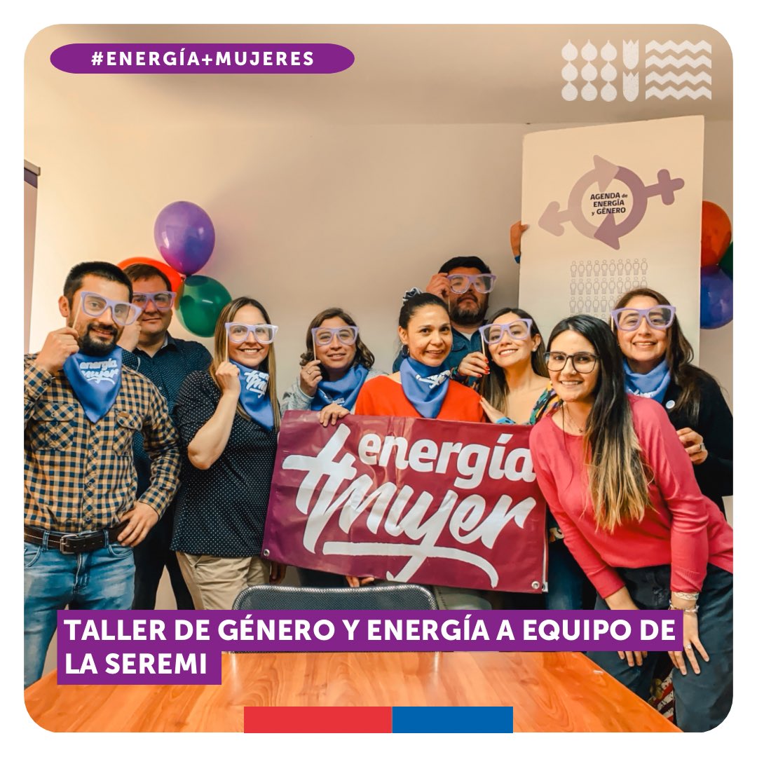 Energía Los Ríos (@energialosrios) on Twitter photo 🙋🏻♀️⚡️El equipo de la seremi <a href="/minenergia/">Ministerio de Energía</a> realizó el taller “Energía sin sesgos de Género”, donde dialogaron sobre cómo incorporar la perspectiva de género en el sector energético. Como Servicio tenemos un compromiso con la igualdad de género y el enfoque feminista 💜⚡️#valdiviacl 🙋🏻♀️⚡️El equipo de la seremi <a href="/minenergia/">Ministerio de Energía</a> realizó el taller “Energía sin sesgos de Género”, donde dialogaron sobre cómo incorporar la perspectiva de género en el sector energético. Como Servicio tenemos un compromiso con la igualdad de género y el enfoque feminista 💜⚡️#valdiviacl