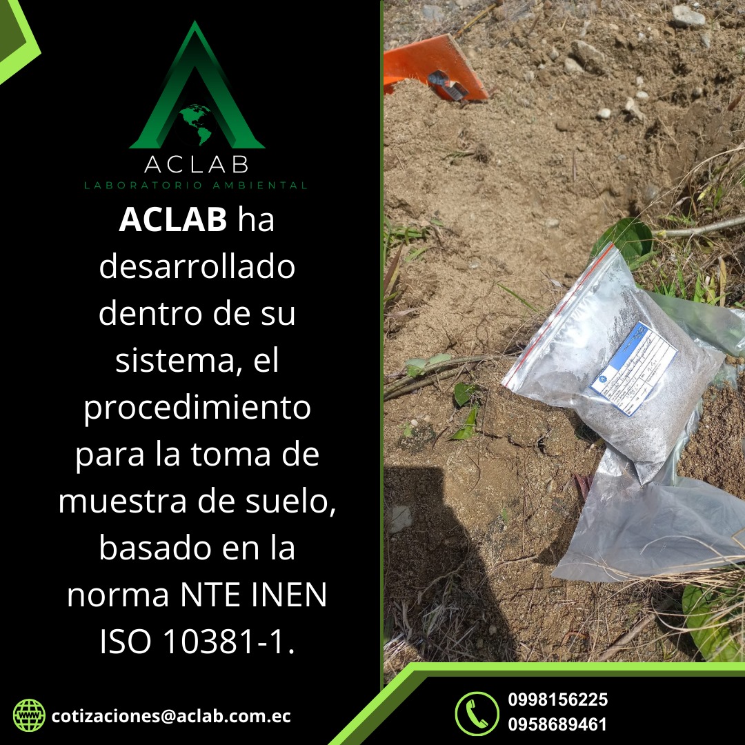 ACLABCALIDAD's tweet photo. La correcta aplicación de un Plan de muestreo de suelo, permite una identificación proporcional y bien fundamentada de lo que se busca analizar, disminuyendo posibles gastos innecesarios a los proponentes cuando se caracterizan parámetros desplazados del objetivo https://t.co/6IcR0tNYkz