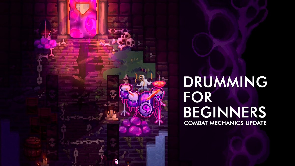 Come have a peek behind the stage curtain and find out what we’ve been playing around with backstage! 

This is the 1st in a series of updates that’ll give you a closer look at the composition of Metavoidal

▶️ Now Playing: Combat Mechanics 🥁
⏭️ Up Next: Trinkets 🥚

Link in 🧵