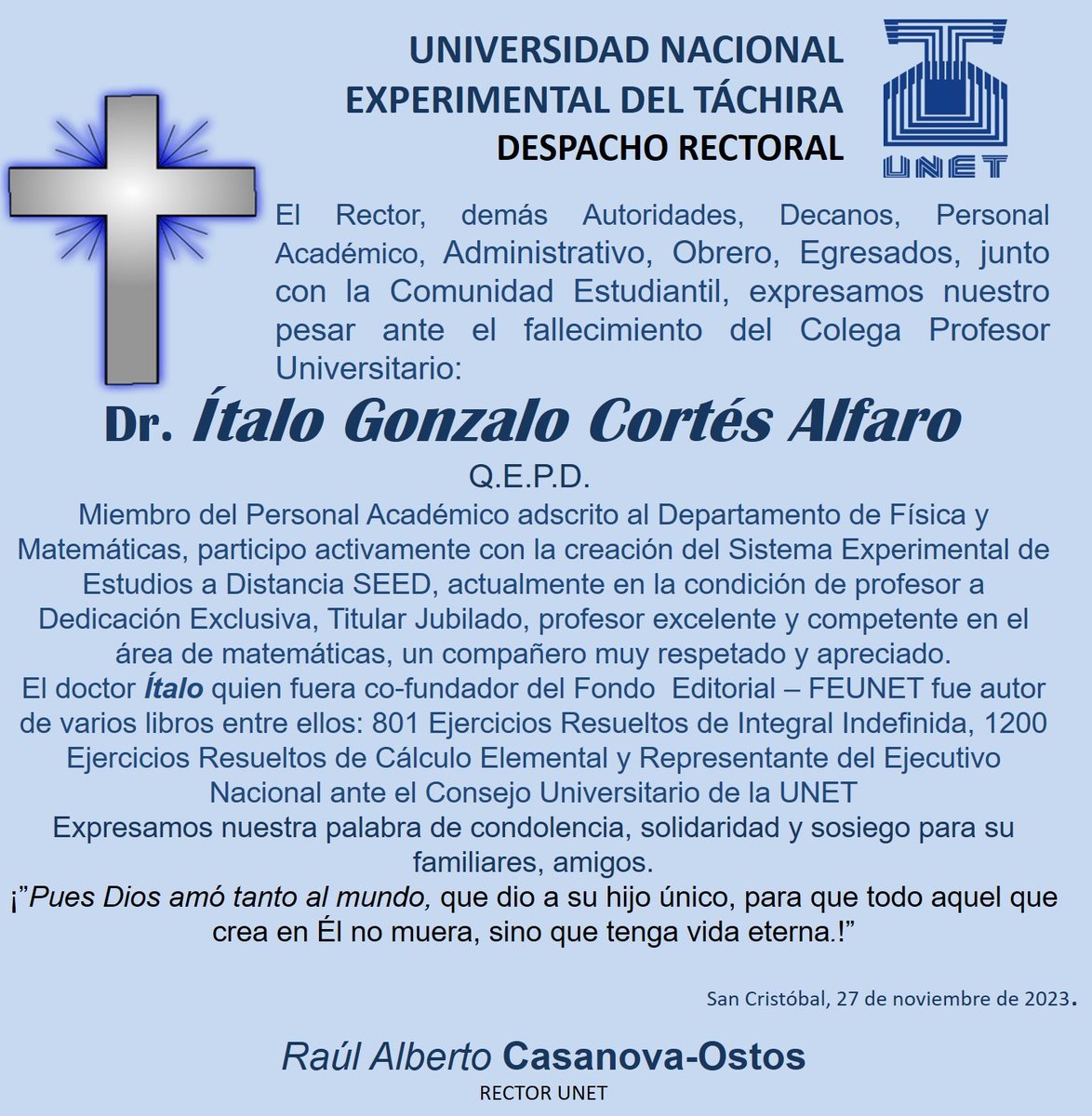 Raúl A. Casanova-Ostos (@abejaarr) on Twitter photo 