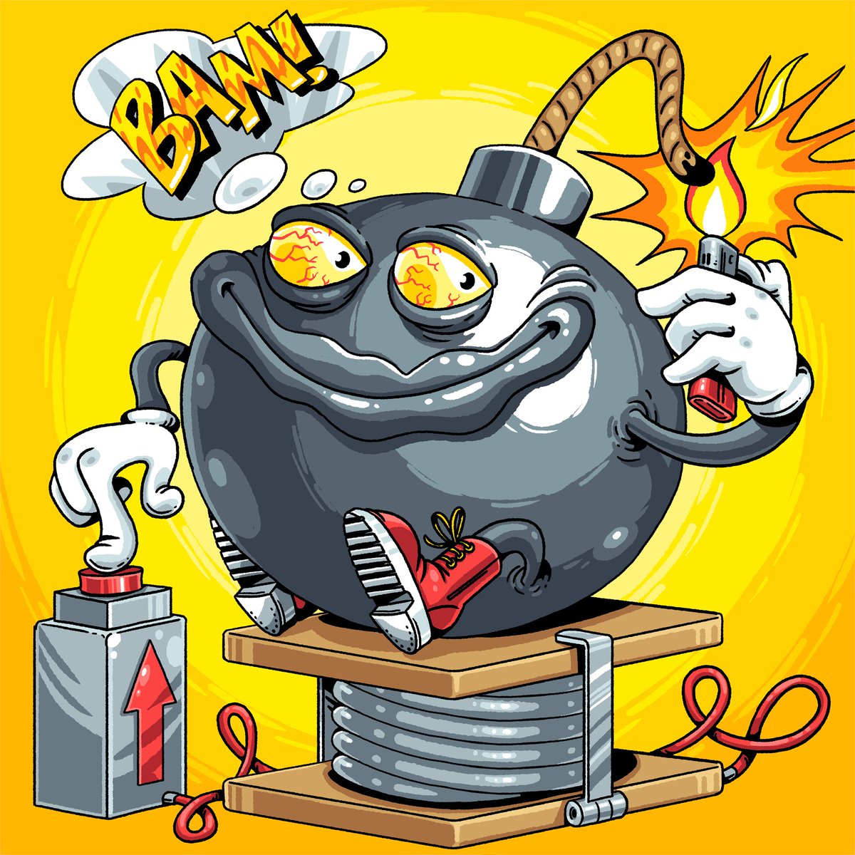 LFGoons's tweet photo. GOB has always had the potential to boom.

With the help of this majestic community, 
our fuse has been lit. The countdown to 
imminent project explosion has begun..

Keep fading if you want, but we're adding
more gas, and bringing everyone who 
supported to watch the show. 💣 🔥