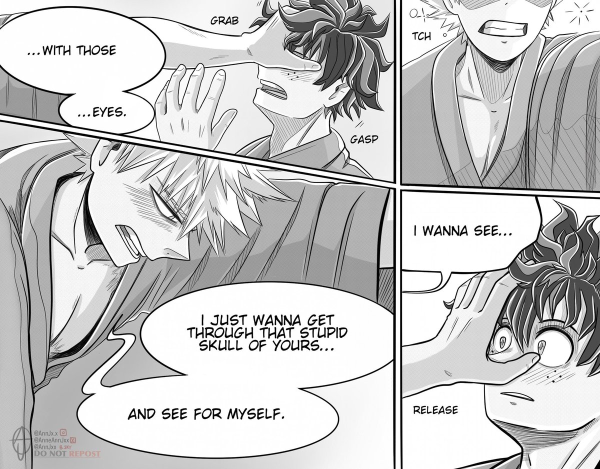 AnneAnnjxx's tweet photo. π§‘ππ§‘Part 2 is here!π§‘ππ§‘β¨ I decided to call this comic "Say Something" and I'm not sure how many parts it will have but π I will see! β¨
Moots! It's time to manifest yourself again π
#bkdkbk #BKDK #bkdkdoujinshi #bakugoukatsuki #midoriyaizuku #mha406 #mha405 #bnha #part2 https://t.co/loFigqSc6h