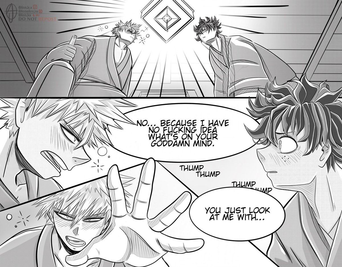 AnneAnnjxx's tweet photo. π§‘ππ§‘Part 2 is here!π§‘ππ§‘β¨ I decided to call this comic "Say Something" and I'm not sure how many parts it will have but π I will see! β¨
Moots! It's time to manifest yourself again π
#bkdkbk #BKDK #bkdkdoujinshi #bakugoukatsuki #midoriyaizuku #mha406 #mha405 #bnha #part2 https://t.co/loFigqSc6h