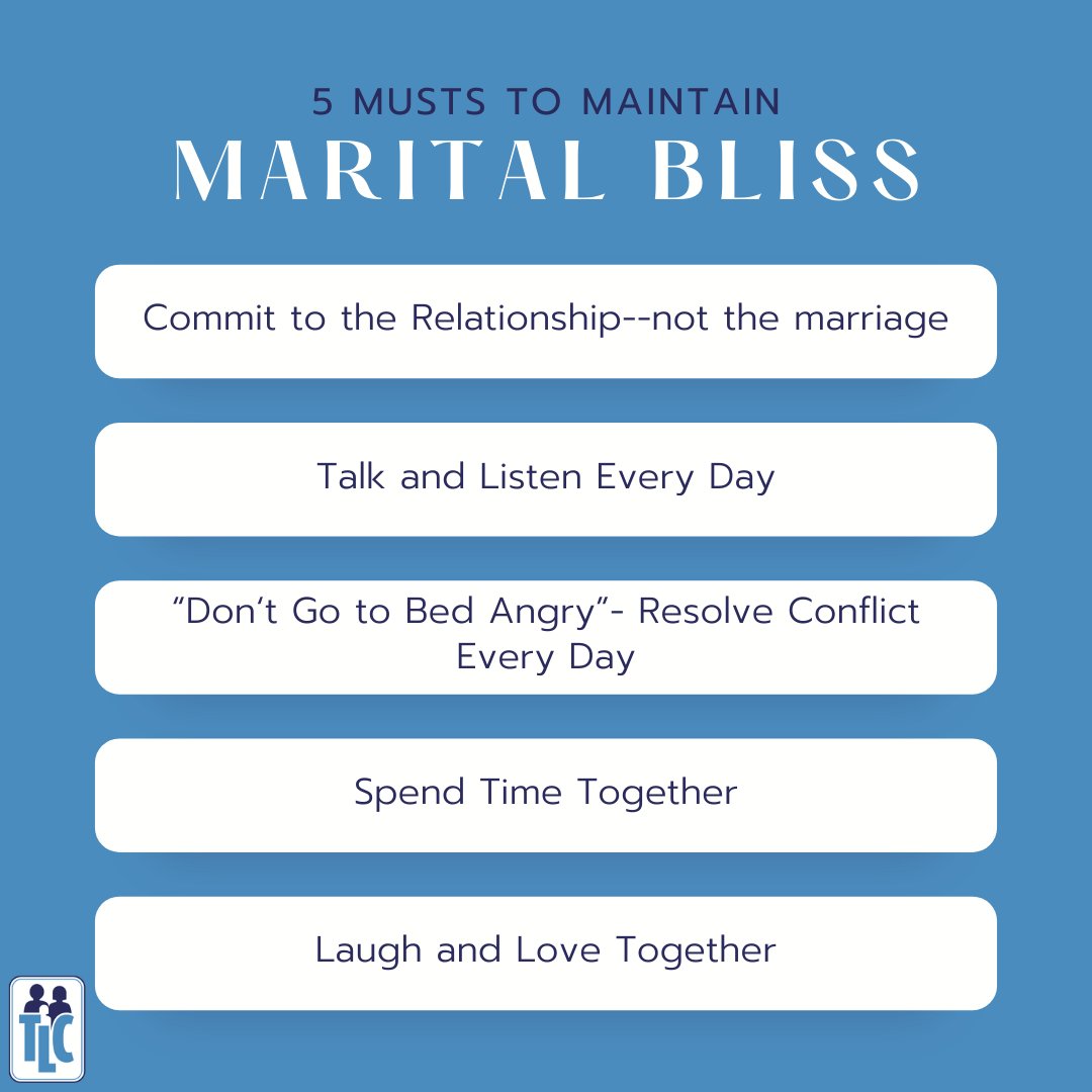 TotalLife's tweet image. It’s important to maintain these in your relationship to maintain marital bliss!

#marriage #married #partners #relationship #couple #love #bliss #happy #tip #tips #key #important