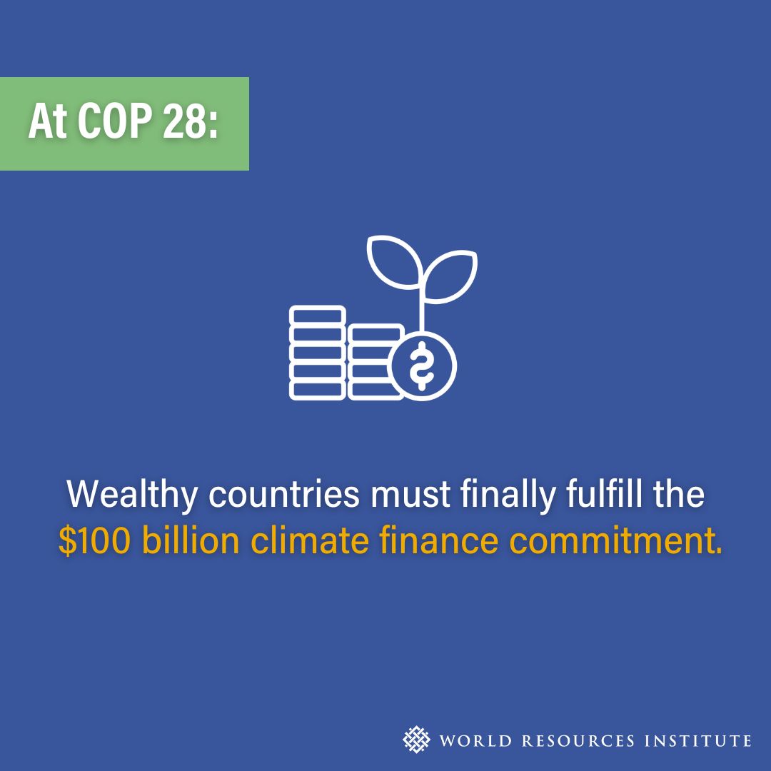 WorldResources's tweet photo. At #COP28, countries, cities, businesses, and financial institutions must follow through on #climatecommitments to build solidarity via:

💰 More finance
🌎Stronger NDCs
🤝Cooperative pledges
🏙️City targets
💼 Business alignment

Learn more: https://t.co/PsQCIGTsC5 https://t.co/5SpvS4iT0G