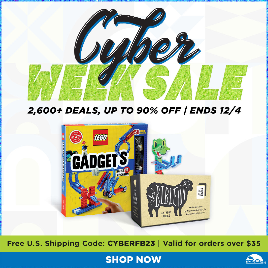 Cyber Week Sale + FREE SHIPPING! Save up to 90% off on over 2,600 amazing deals + FREE SHIPPING to orders over $35 with code CYBERFB23 Shop Now >> bit.ly/47L7xsU