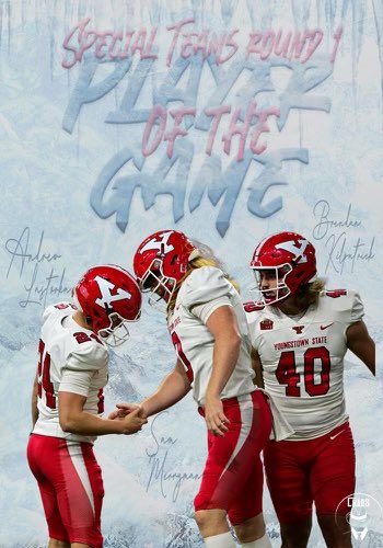 Evan Harvey (@coachharv_) on Twitter photo Round 1 - Special Teams Players of the Week: <a href="/BrendonKilpatr2/">Brendon Kilpatrick</a> <a href="/Andrew_Lastovka/">Andrew Lastovka</a> <a href="/sam43511/">Sam Merryman</a> Round 1 - Special Teams Players of the Week: <a href="/BrendonKilpatr2/">Brendon Kilpatrick</a> <a href="/Andrew_Lastovka/">Andrew Lastovka</a> <a href="/sam43511/">Sam Merryman</a>