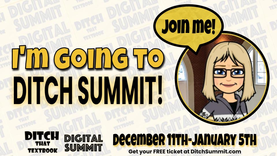 mtish04's tweet image. You can join for FREE, too! 
Register at: DitchSummit.com