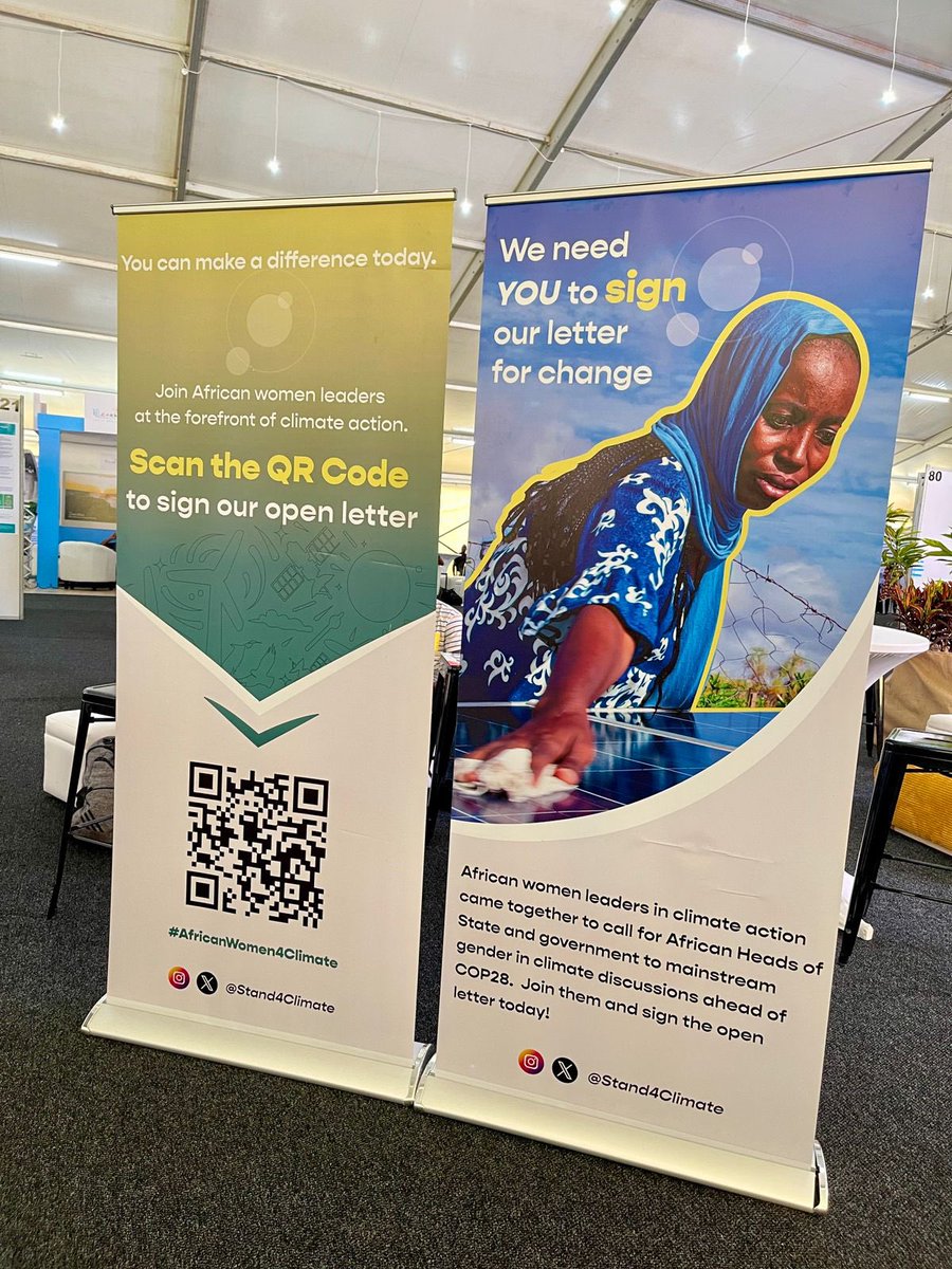 GHS's tweet photo. Attending #CPHIA2023 this week? Pass by the GHS booth and sign our open letter to African Heads of State to mainstream gender in climate discussions ahead of #COP28. Show your support and #Stand4Climate! https://t.co/2k4a7xs8xZ
