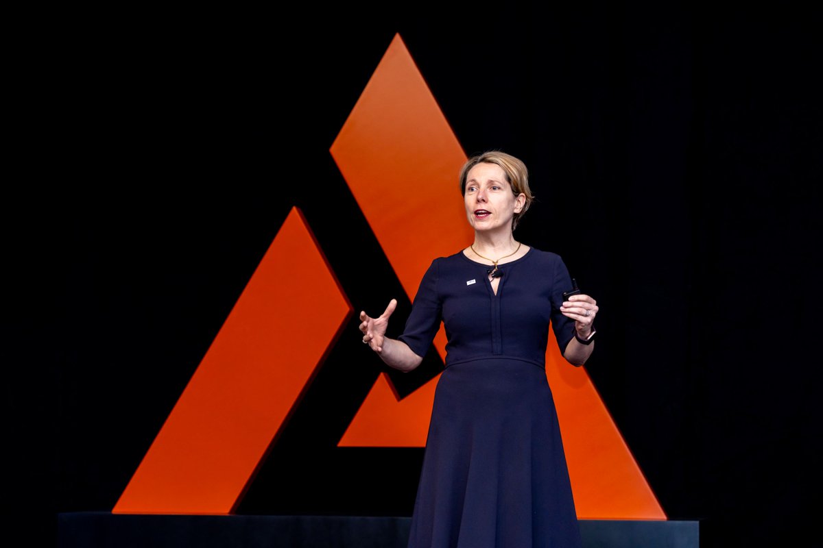 Alltech's tweet photo. #AlltechONE Dubai features discussions led by local and international experts, including presentations from Dr. Mark Lyons, president and CEO of Alltech; Tara McCarthy, global vice president of ESG at Alltech; and Sheikh Dr. Majid Al Qassimi, founding partner at Soma Mater. https://t.co/FyIuPK7KG7