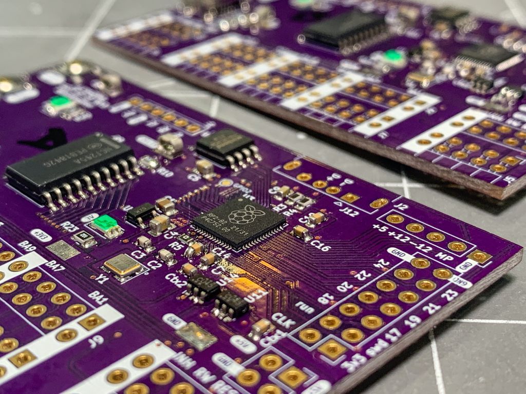 Two <a href="/Raspberry_Pi/">Raspberry Pi</a> RP2040s help modernize the (almost) 40-year-old Apple Mega-II chip. One adds a USB Keyboard and another does VGA Output on this IIe-compatible computer. See the video, design files, and code on the @e14Community: bald.ee/e14-megaiie