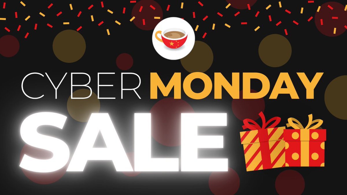 It's Cyber Monday! And our 40% Black Friday Sale is still on! Dive into language learning with our premium course. Ready to start? Click here to save👇🔗
coffeebreakcourses.com/bf2023/#chines…