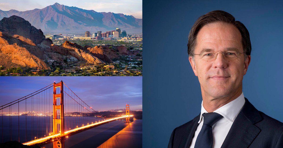 Dutch Prime Minister Mark Rutte and Flemish Minister-President Jambon will travel to AZ and CA next week for an economic mission on semiconductors.

A delegation of 45 Dutch and Flemish companies and knowledge institutes participate in this mission.

➡️rijksoverheid.nl/actueel/nieuws…