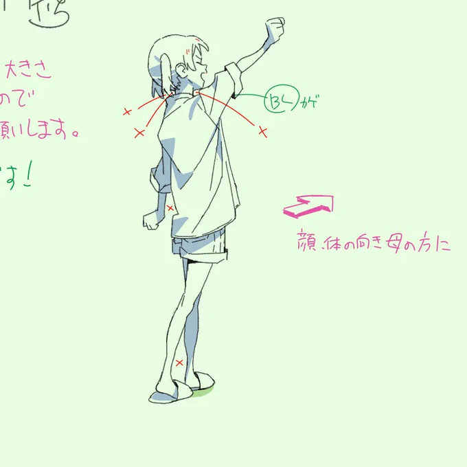 ちょうどいいデフォルメ探ってた時期