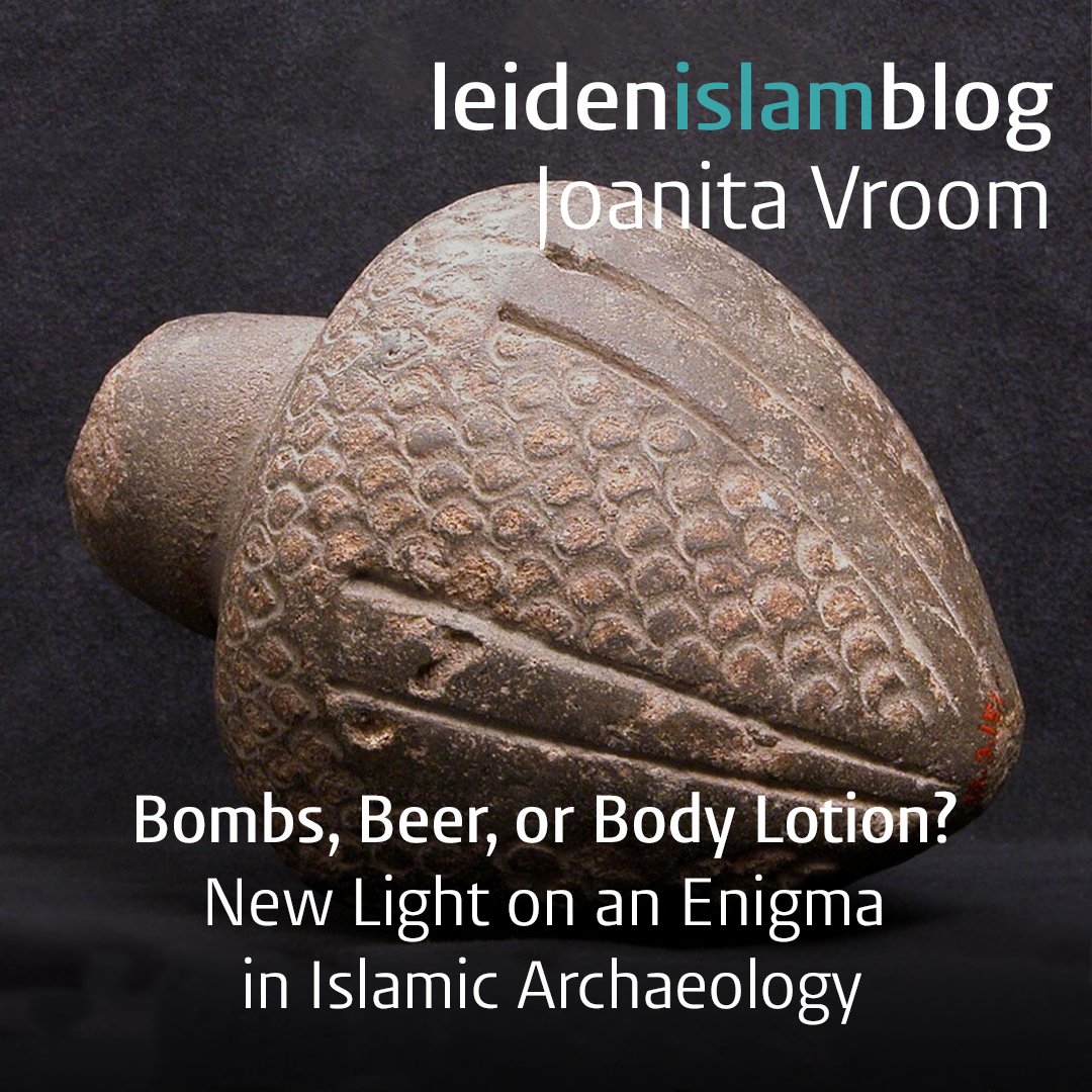 Leiden Islam Blog | What could this object possibly be? What was it used for? Archaeologists have been debating this for decades. In her contribution, Joanita Vroom (@LeidenArchaeo) shares the latest insights!⚱️ leidenislamblog.nl/articles/bombs… #islamic #archaeology #archeology #Ephesus