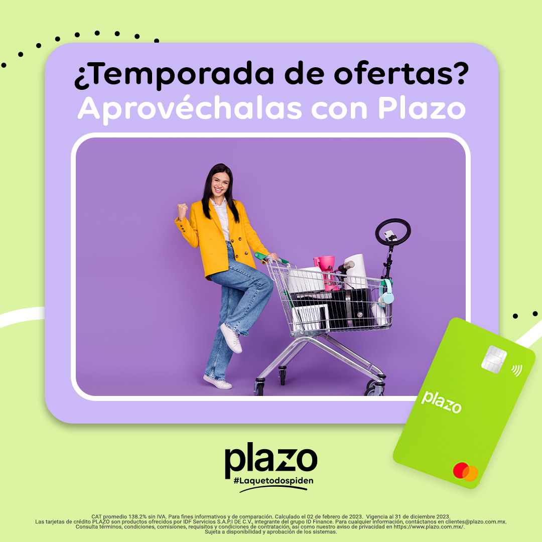 plazomx's tweet photo. En estas y muchas más situaciones  tu tarjeta Plazo esta para ti. #SolicítalaYa 100% online y disfruta de 0 comisión por apertura. 💚 https://t.co/pXpetEtjpN