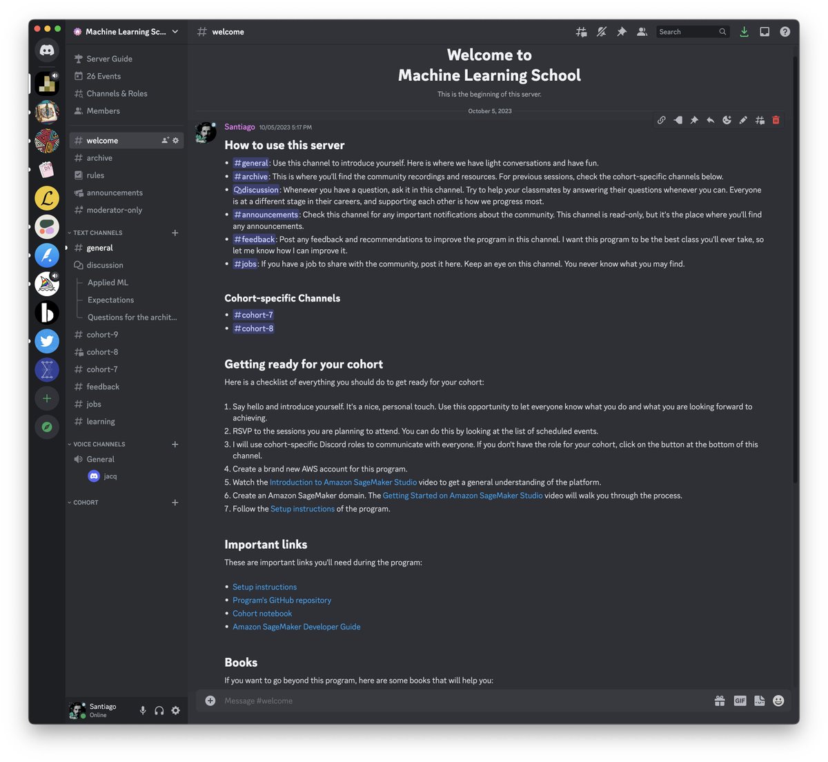svpino's tweet image. I teach hard-core machine learning engineering.
AI/ML changed my life forever. There has never been a better time to build a career that will set you apart for the next 20-30 years.
I teach a program where I show people how to build Machine Learning systems.
My program is not…