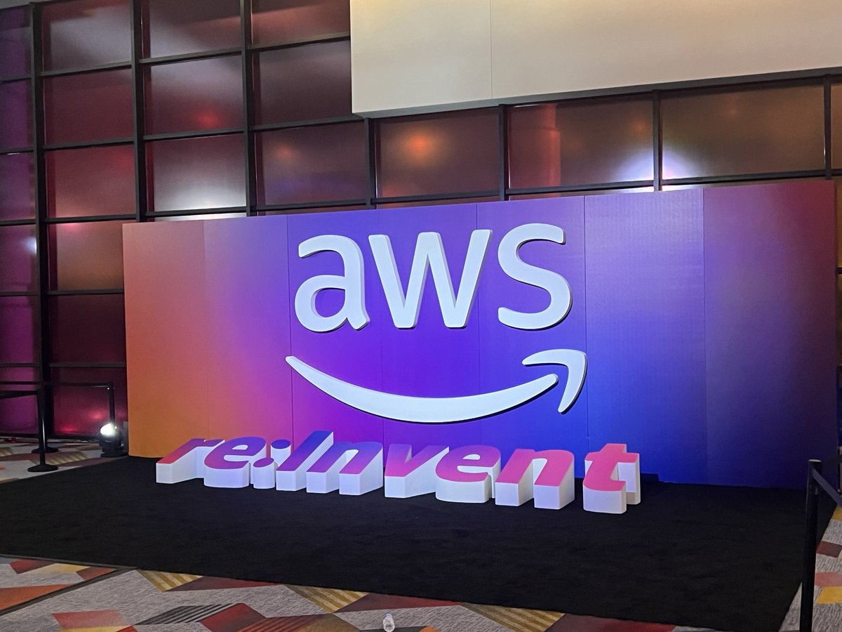 Day 1 at #reinvent2023 Let’s go! Here to see the AWS #ai innovations.