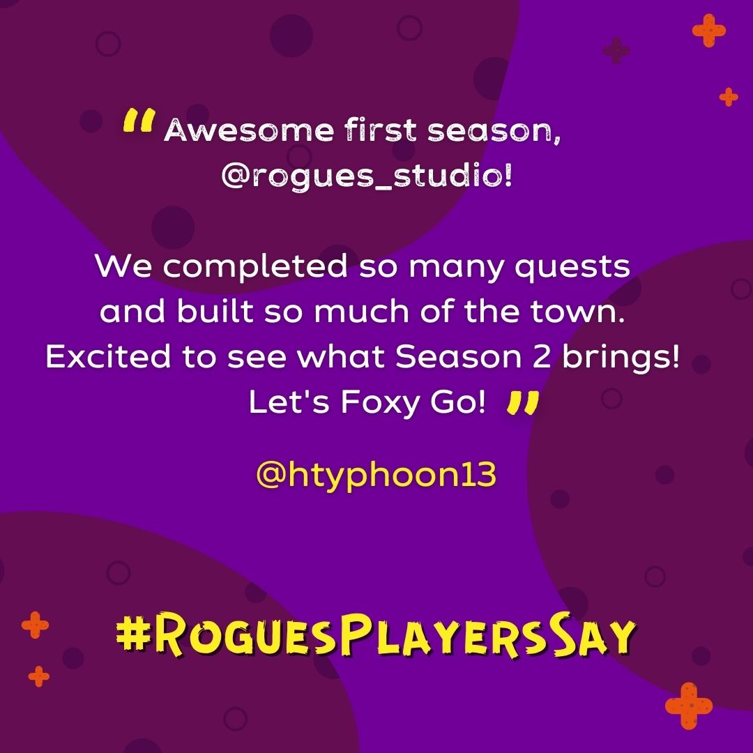 What do World of Rogues players say about their gaming experience? Learn more in our #RoguesPlayersSay series! (Hint: they ❤️ it) Post by @htyphoon13👇 #WorldofRogues #Gaming #web3gaming #Rogues