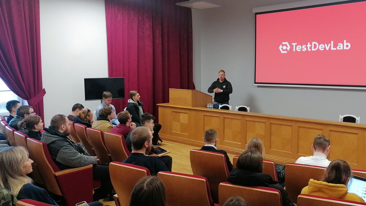 TestDevLab's tweet image. 🤩 Last week, we had the pleasure of visiting the @lluitf, where we introduced students to our company and our internship and job opportunities. Thank you for the warm welcome and the engaging students! See you soon!