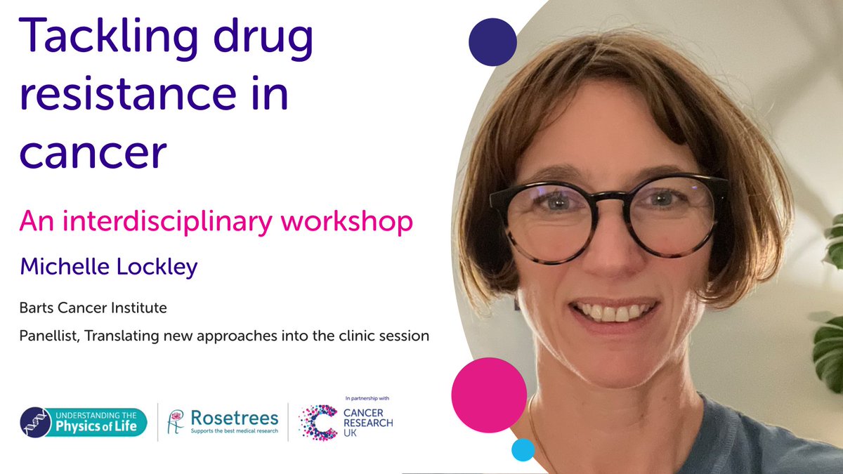 CRUKresearch's tweet photo. First up: Michelle Lockley. Michelle leads a laboratory research group at @QMBCI to improve treatments for women with #OvarianCancer. Discover how #AdaptiveTherapy is tackling chemotherapy resistance with Michelle next January: https://t.co/uWB0eNtCkB
@dr_lockley | @QMUL https://t.co/bBRFBYtTrw