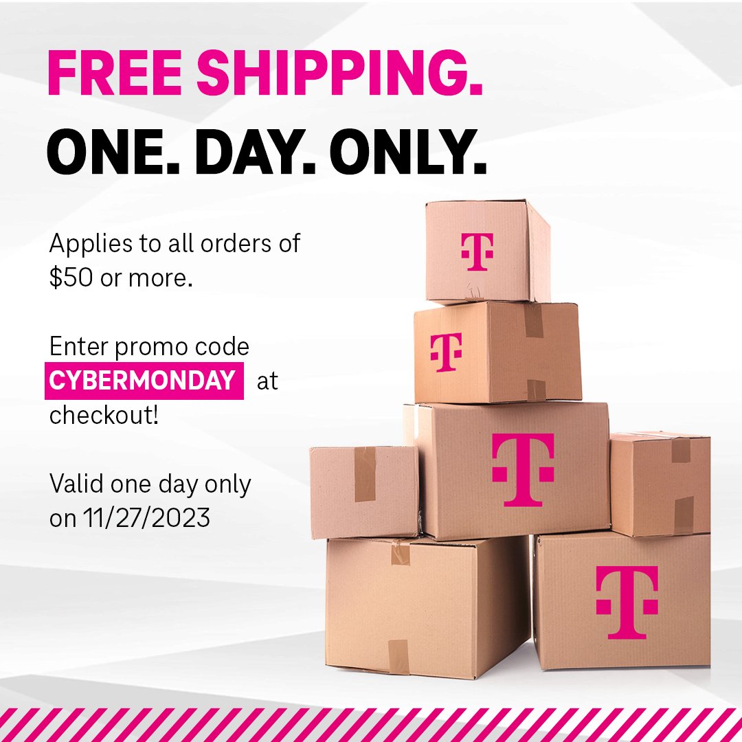 🚨 Cyber Monday Special 🚨

Get FREE shipping on all #BeMagenta orders of $50 or more!

Just use the promo code CYBERMONDAY when checking out at BeMagenta.com.

Happy shopping! 😊