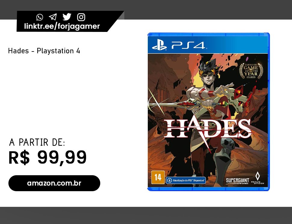 Hades - PlayStation 4, PlayStation 4