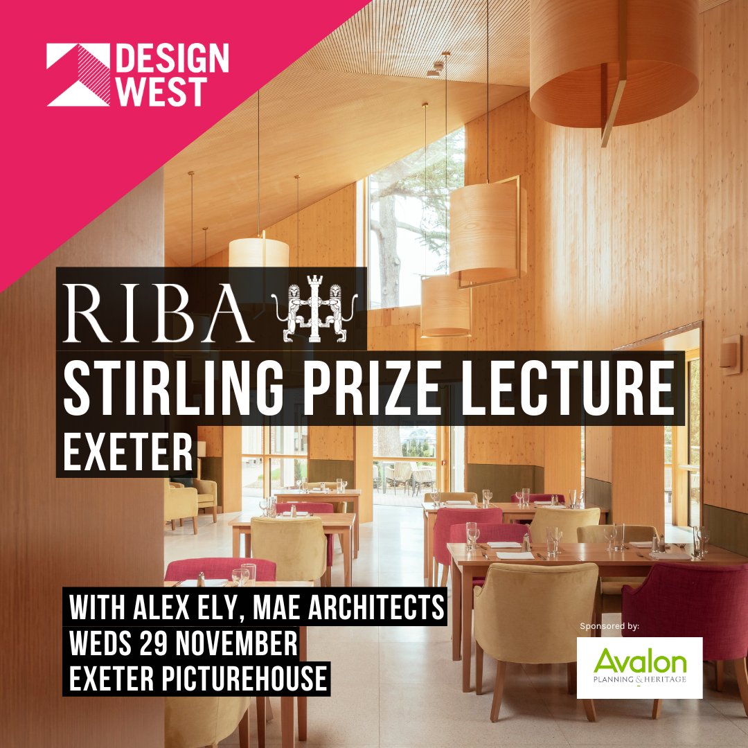 Know anyone who lives in Exeter? LAST TICKETS REMAINING for RIBA Stirling Prize talk | Exeter | Nov 29 | lnkd.in/ekGUr7hX Please TAG Exeter-based people and SHARE with your friends and colleagues.