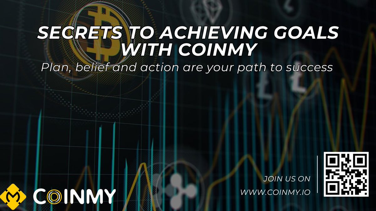 CoinmyIo_'s tweet photo. 🚀 🚀 Why don't goals come true? Uncertainty, misdirection, lack of faith and action are key factors. Trust CoinMy: keep track of cryptocurrency, refresh your knowledge, make your dreams come true! 💪 
Follow CoinMy! 🚀 #Goals #Planning #Belief #Achievement #Success https://t.co/fzfj2LVWfq