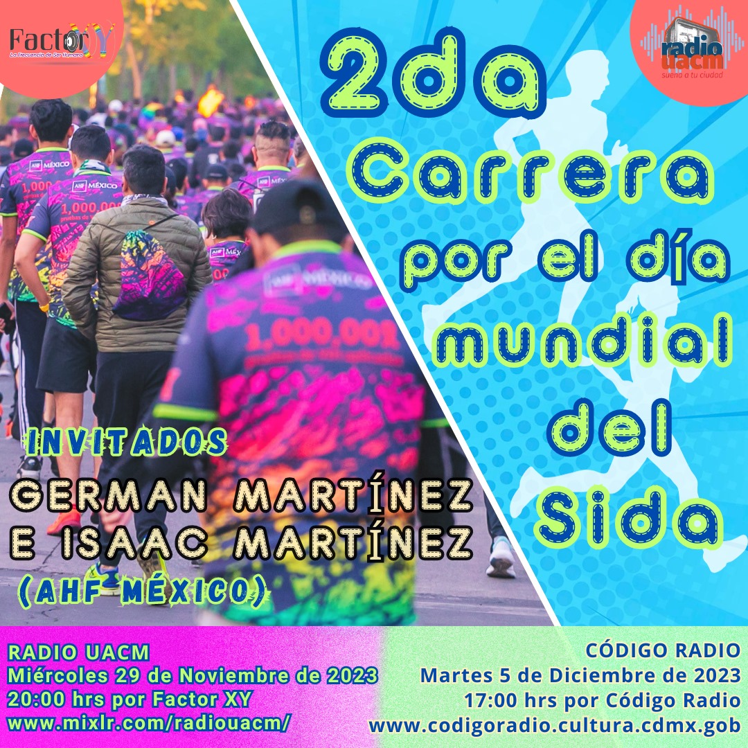 factor_xy's tweet photo. El 1 de dic conmemoraremos el "Día Mundial del SIDA"; por eso nos acompañarán de @ahf_mexico para hablar de sus actividades para esta fecha. No te pierdas la emisión por https://t.co/urvmQtFb7b este mié 29 de nov a las 20 hrs, y repe el 5 de dic, a las 17 hrs por @codigo21_radio https://t.co/AkkWqsw7M2