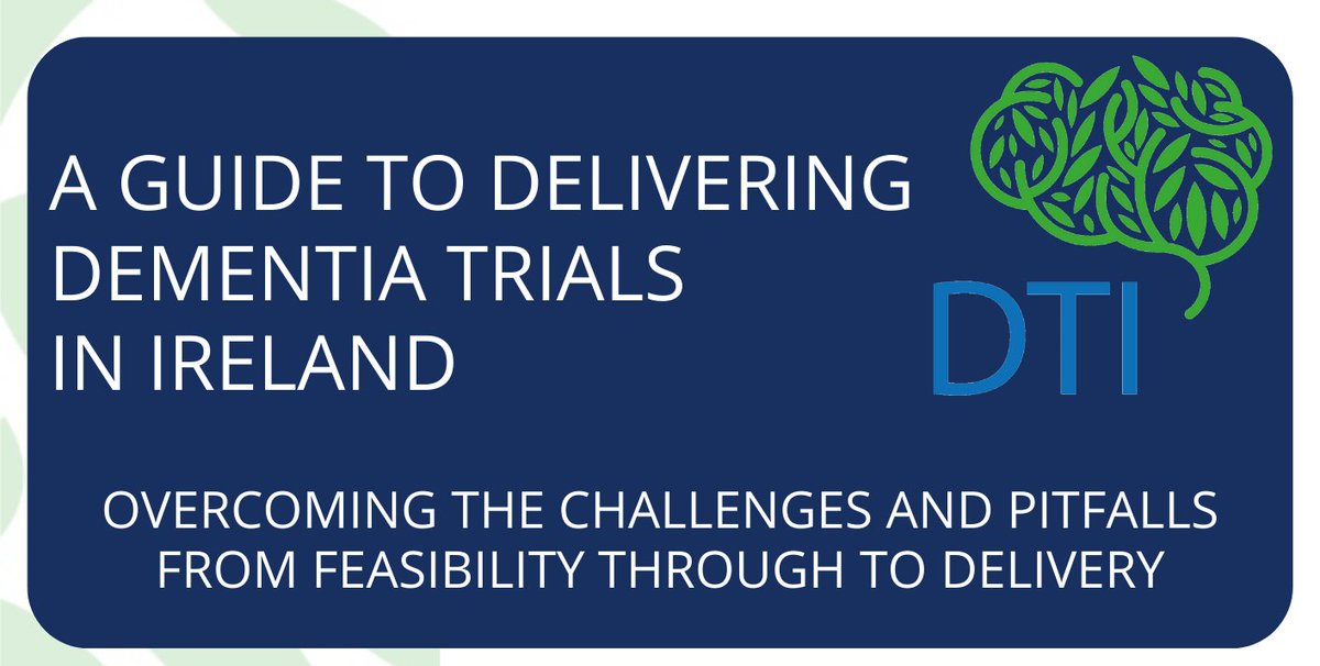 DementiaTrials's tweet photo. DTI's 'Guide to Delivering Dementia Trials in Ireland' lecture series is now available via our website!  
Our expert speakers discuss key features central to the successful design &amp; delivery of dementia trials in Ireland.  
See: https://t.co/CSfFpfptZI for further details. https://t.co/jlScwv0VTb
