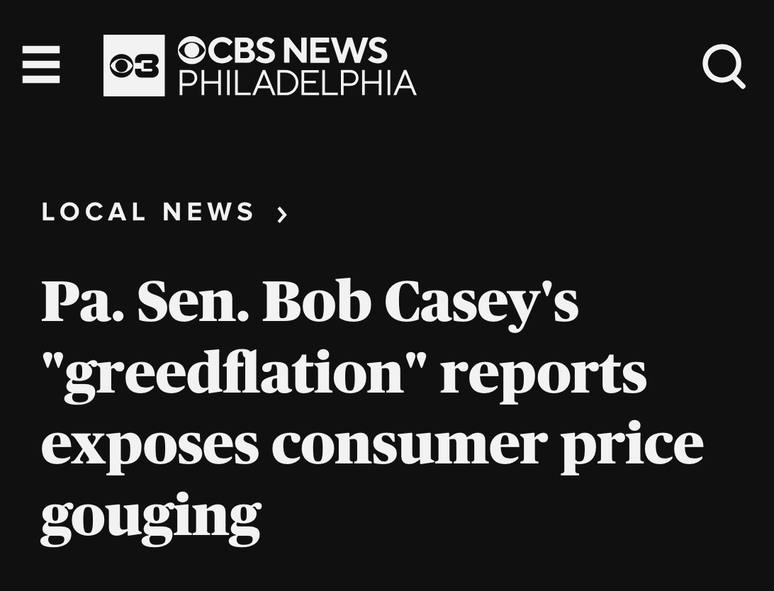 Between 2020-2022, corporate profits rose by 75%. That's more than 5x the rate of inflation during the same period. In short, the rich are price-gouging the working class, and they're using the corporate entity to do it. Sorry if it offends neoliberals, but it's the truth.