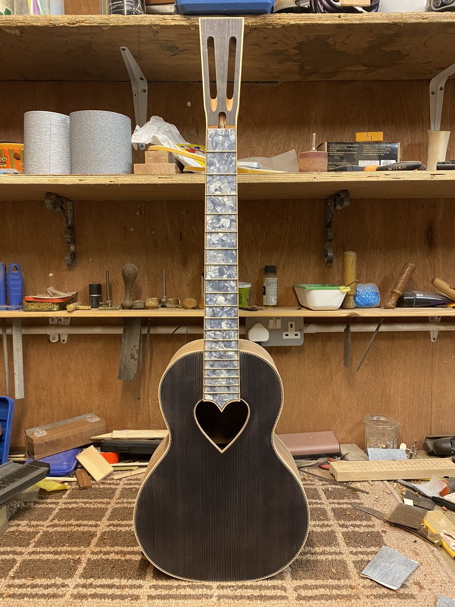 Almost ready to start spraying.