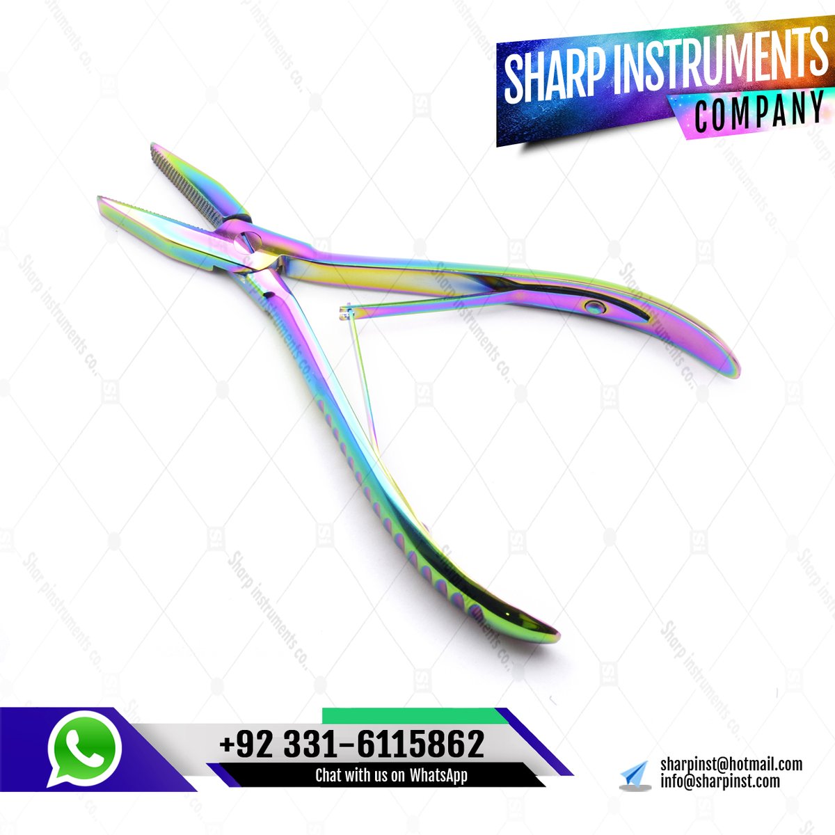 HairKits's tweet photo. Premium Stainless Steel Extension Pliers.
Premium Stainless Steel Extension Pliers are a luxury hair tool for attaching, closing &amp; removal of silicone micro beads for beaded weft and I-Tip hair extension applications. Comfortable to hold, https://t.co/yR5zb17Ugr