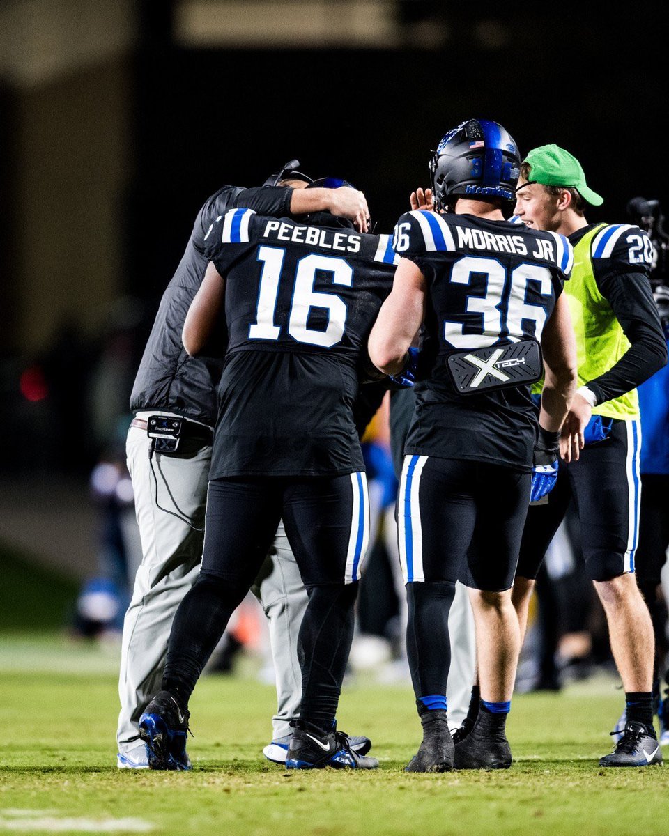 Duke family thank you For all of the Love and support over these last 4 years of my career, I love the man that you have helped me become😈❤️

I will be entering the transfer portal as a Grad Transfer.