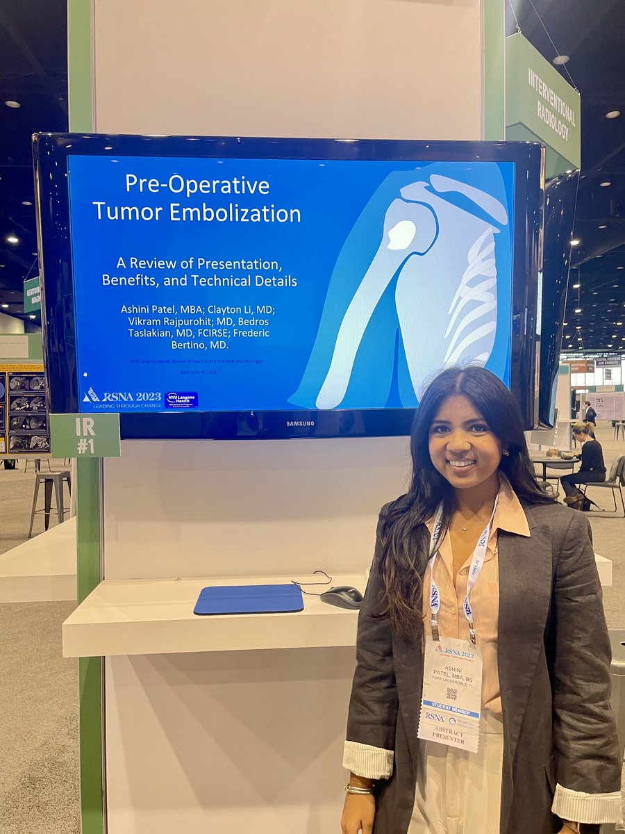 Ashini Patel || OMS4-MBA (@shinipatel36) on Twitter photo So excited for the opportunity to showcase some hard work! Thanks to amazing mentors that had a huge role in our success! <a href="/RSNA/">RSNA</a> <a href="/RSNATrainees/">RSNATrainees</a> <a href="/FredBertinoMD/">Fred Bertino, MD</a> <a href="/btaslakianMD/">Bedros Taslakian, MD, EBIR-EV, FCIRSE, FAHA</a> #RSNA2023 #futureradres So excited for the opportunity to showcase some hard work! Thanks to amazing mentors that had a huge role in our success! <a href="/RSNA/">RSNA</a> <a href="/RSNATrainees/">RSNATrainees</a> <a href="/FredBertinoMD/">Fred Bertino, MD</a> <a href="/btaslakianMD/">Bedros Taslakian, MD, EBIR-EV, FCIRSE, FAHA</a> #RSNA2023 #futureradres