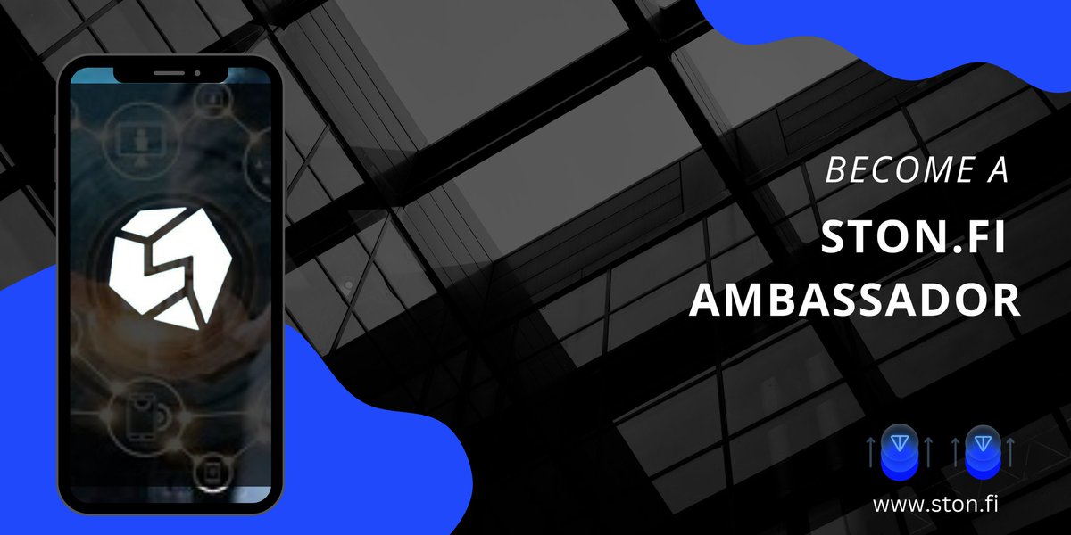 drealblessing1's tweet photo. https://t.co/71mRRTLEYl announce DEX Ambassador Program. This program aims to empower passionate members of the community to actively contribute to the project and be rewarded for their efforts.
#STONfi #Web3 https://t.co/GSAtTmJVyM