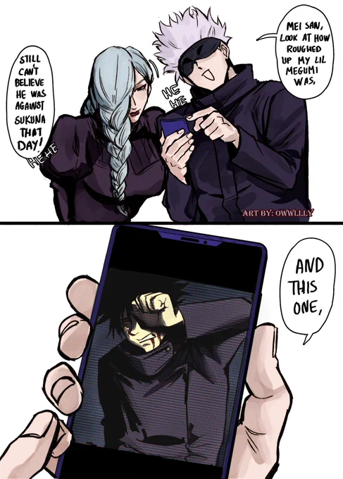 gojo's secret lover  #JujutsuKaisen #satosugu 