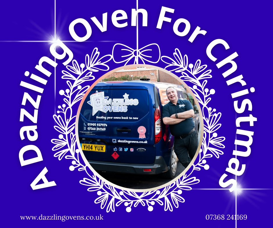 Hi @woresterhirehour I have two dates left for an oven clean before Christmas, the 13th and 20th Dec. ☎️ 07368 241169 or visit website - bit.ly/DazzlingOven