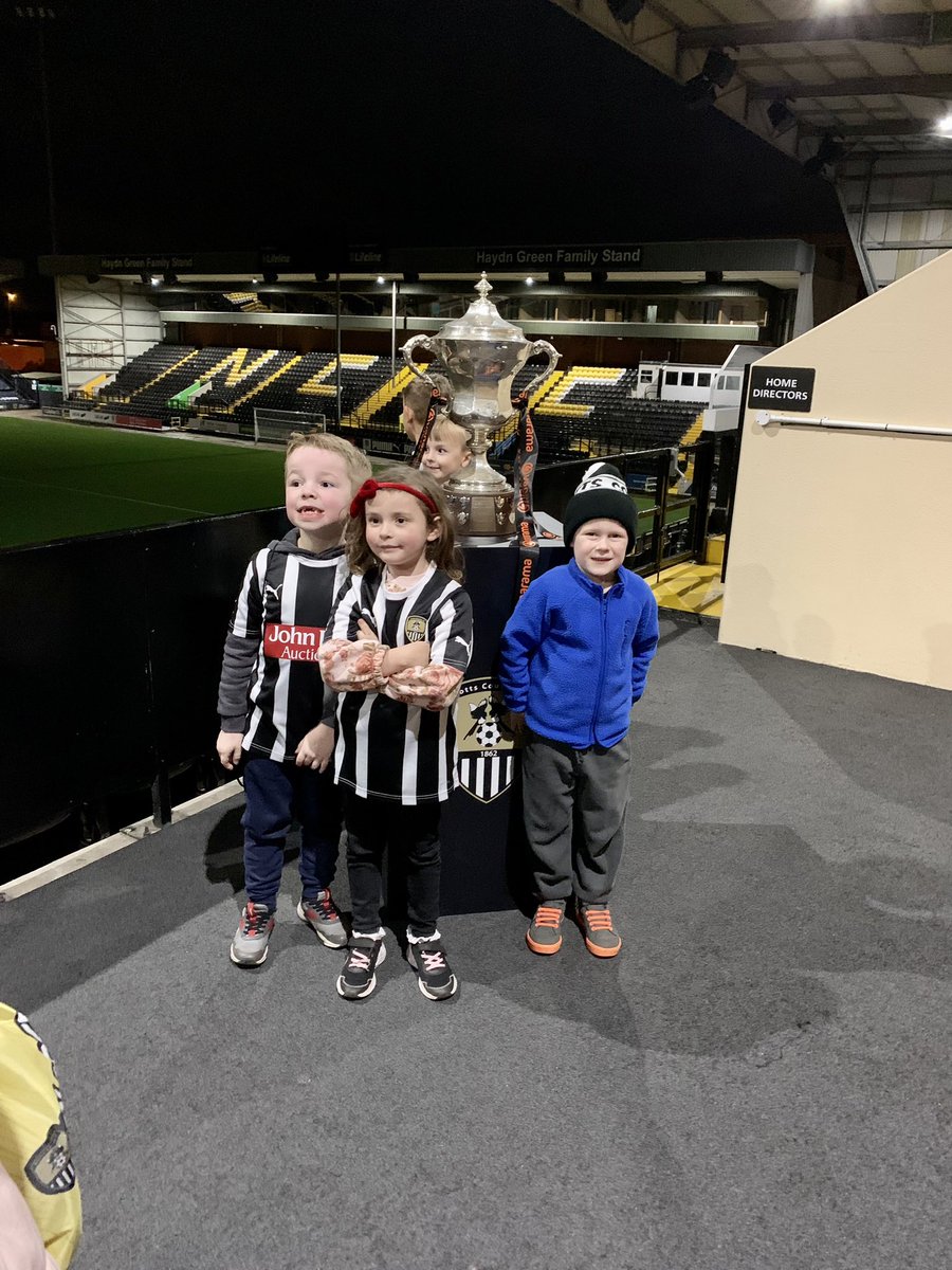Amazing initiative <a href="/Official_NCFC/">Notts County FC</a> #super7s not sure who enjoyed it more, me or the boy 😆