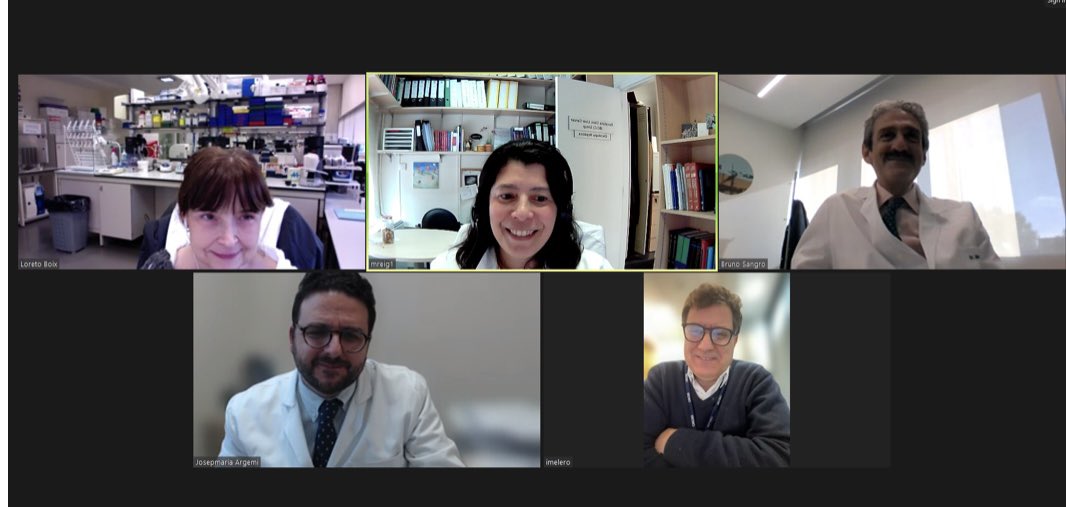 <a href="/Immune4ALL/">Immune4ALL</a> WP3 meeting 
✅ Immunotherapy for #HCC 
⁉️ Precision Medicine 
⁉️ Biomarkers #BM

<a href="/SaludISCIII/">Instituto de Salud Carlos III (ISCIII)</a> <a href="/CIBER_ISCIII/">CIBER ISCIII</a>  <a href="/EU_Commission/">European Commission</a>  project 

Hope to have #BM soon 🌟🙌💪 for using for #ClinicalTrials  &amp; #clinicalPractice 
<a href="/hospitalclinic/">Hospital Clínic</a> <a href="/idibaps/">IDIBAPS</a> <a href="/CIMA_unav/">Cima Universidad de Navarra</a> <a href="/unav/">Universidad de Navarra</a>